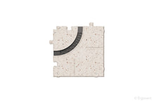 Įkelti vaizdą į galerijos rodinį, Muliažas ERGOVENT LINEO PRO PUZZLE difuzoriui | 1 plyšys x 20mm / 90 laipsnių kampas apvalintas