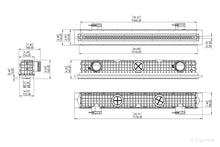 Įkelti vaizdą į galerijos rodinį, Priglaistomas linijinis difuzorius ERGOVENT LINEO PRO-1000/75 SINGLE