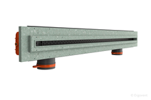 Įkelti vaizdą į galerijos rodinį, Priglaistomas linijinis difuzorius ERGOVENT LINEO PRO-1000/75 SINGLE