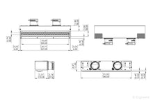 Įkelti vaizdą į galerijos rodinį, Priglaistomas linijinis difuzorius ERGOVENT LINEO 500/75 SINGLE