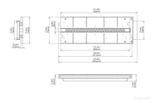 Įkelti vaizdą į galerijos rodinį, Muliažas ERGOVENT LINEO PRO PUZZLE difuzoriui | 1 plyšys x 20mm x 500mm
