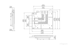 Įkelti vaizdą į galerijos rodinį, Muliažas ERGOVENT LINEO PRO PUZZLE difuzoriui | 2 plyšiai × 20 mm / 90 laipsnių kampas STATUS