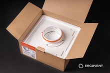 Įkelti vaizdą į galerijos rodinį, Ventilatsiooniplafoon ERGOVENT KVADRO - 125 mm