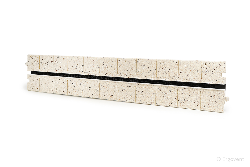 Muliažas ERGOVENT LINEO PRO PUZZLE difuzoriui | 1 plyšys x 20mm x 1050mm