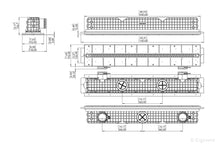 Įkelti vaizdą į galerijos rodinį, Priglaistomas linijinis difuzorius ERGOVENT LINEO PRO-1000/75 PROFILE
