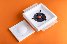 Įkelti vaizdą į galerijos rodinį, Priglaistomas difuzorius ERGOVENT KVADRO - 125 mm (su sklende)
