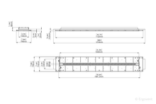 Įkelti vaizdą į galerijos rodinį, Muliažas ERGOVENT LINEO PRO PUZZLE difuzoriui | 1 plyšys x 20mm x 1050mm
