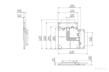 Įkelti vaizdą į galerijos rodinį, Muliažas ERGOVENT LINEO PRO PUZZLE difuzoriui | 1 plyšys x 20mm x kampinis
