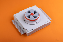 Įkelti vaizdą į galerijos rodinį, Priglaistomas difuzorius ERGOVENT KVADRO - 100 mm (su sklende)
