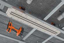 Įkelti vaizdą į galerijos rodinį, Priglaistomas difuzorius ERGOVENT LINEO PRO PUZZLE | 90mm jungtys x 2 plyšiai x 1050mm x 20mm x su sklende
