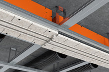 Įkelti vaizdą į galerijos rodinį, Priglaistomas difuzorius ERGOVENT LINEO PRO PUZZLE | 125 mm jungtys*2vnt. x 2 plyšiai x 1050 mm x 20 mm x be sklendės
