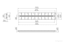 Įkelti vaizdą į galerijos rodinį, Muliažas ERGOVENT LINEO PRO PUZZLE difuzoriui | 1 plyšys x 20mm x 1050mm
