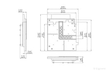 Įkelti vaizdą į galerijos rodinį, Muliažas ERGOVENT LINEO PRO PUZZLE difuzoriui | 1 plyšys x 20mm x kampinis
