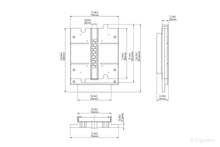 Įkelti vaizdą į galerijos rodinį, Muliažas ERGOVENT LINEO PRO PUZZLE difuzoriui | 1 plyšys x 20mm x 200mm
