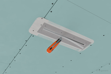 Įkelti vaizdą į galerijos rodinį, Priglaistomas linijinis difuzorius ERGOVENT LINEO 500/75 SINGLE
